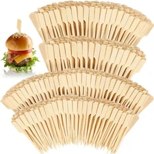 Chengu 2000 Pieces Paddle Skewers 3.5 Inch Wooden Cocktail Toothpicks