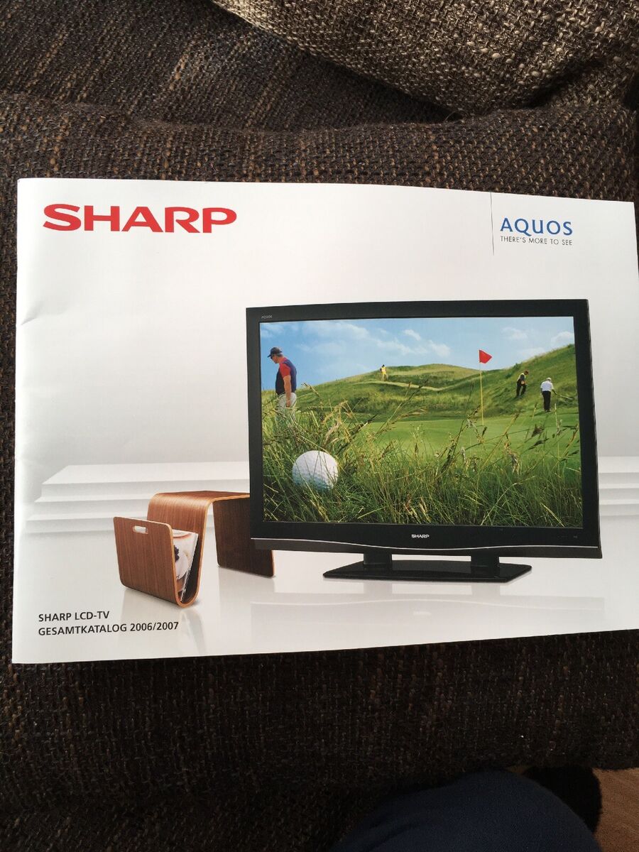 Sharp LCD- TV Gesamtkatalog 2006/2007 | eBay Sharp LCD- TV Gesamtkatalog 2006/2007 | eBay