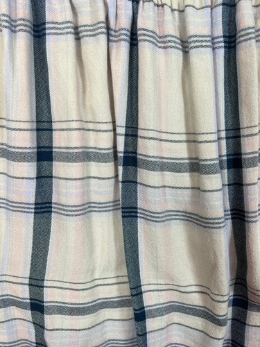 Express Women's. plaid Crop Off The Shoulder Top S Blouse - Picture 5 of 8