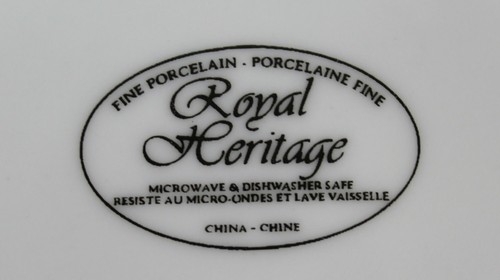 Royal Heritage Country Cottage Cup and Saucer Fine Porcelain - Picture 4 of 4