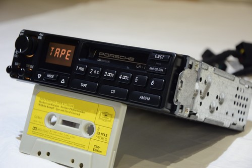 Porsche CR-1 CR1 classic vintage radio tape player Alpine made in Japan US model - Picture 18 of 20