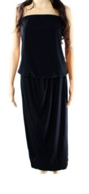 Soul Harmony Energy Women Maxi Dress Black Size M 0739
