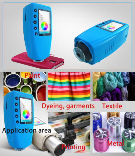 Precise Digital Colorimeter Color Analyzer Color Difference Meter 8mm WR-10QC - Picture 7 of 7