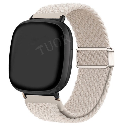 Für Fitbit Versa 4 3 Sense 1 2 Magnet Geflochten Nylon Uhrenarmband Armband - Bild 18 von 50