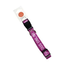 About Face Designs Famous Online Dog Collar NWT