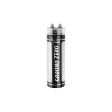 Condensatore Con Voltometro GROUND ZERO GZTC 1.0FX 1 Farad Per Amplificatore