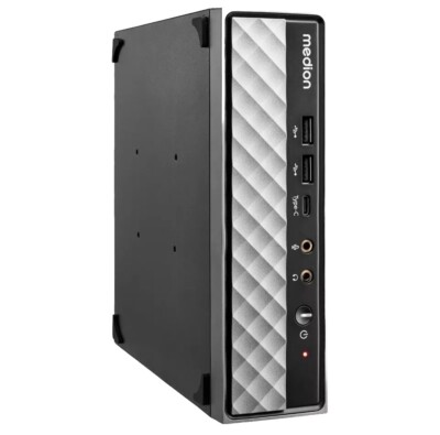 MEDION S20 Slim Computer Multimedia-PC i5 12. Gen 4,2GHz 512GB SSD 16GB RAM VESA