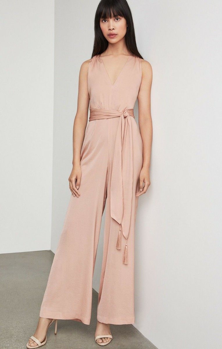 NWT 398 BCBG MAXAZRIA DRESS JUMPSUITS XXS XS S 0 2 4 PALE
