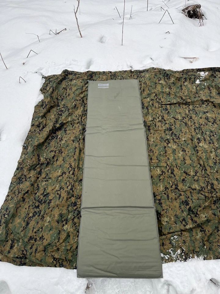 USGI Self-Inflating Sleeping Pad- Durable Military Sleep Mat for Camping: USED - Image 4 of 4