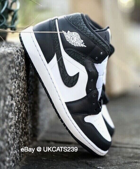 Nike Air Jordan 1 Mid SE Shoes Off Noir Black White FB9911 Nike Air Jordan 1 Mid SE Shoes Off Noir Black White FB9911