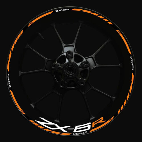 For Kawasaki ZX-6R zx6r Wheel Hub Rim Decorative Decal Reflective Sticker - Picture 15 of 20