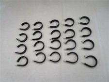 CUSHION CABLE / WIRE CLAMP # 32 MTL- 32AL ALUMINUM 2" X 5/8" SET OF (20)