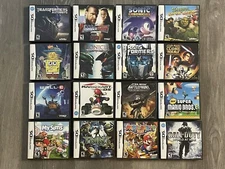 Lot Of 16 Nintendo DS Empty Cases - Some Have Manuals - NO GAMES