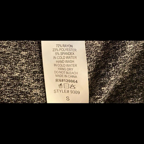 Mind Code Maxi Casual Sweater Button Up, Gray Kit… - image 7