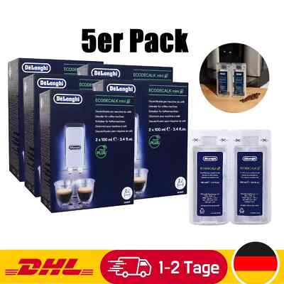 DeLonghi Entkalker EcoDecalk mini Sparpack 10x 100ml für Kaffeevollautomaten