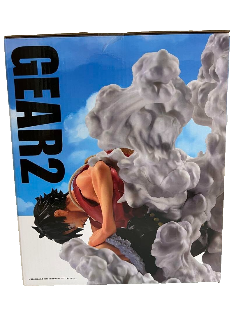 Figurine Ichiban Kuji One Piece Luffy Gear 2nd - Bandai, Environ 12 Cm - Occasion Bon état