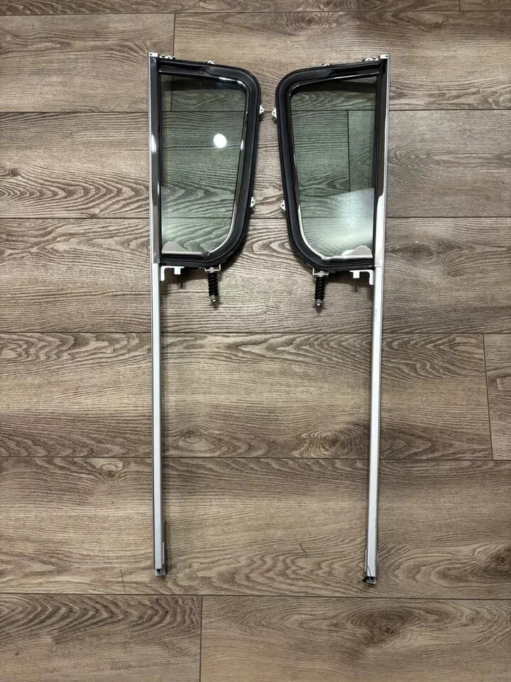 Chevy GMC 1955-1959 camioneta camioneta ventilación poste montaje vidrio verde diestro y derecho Foto 4 de 4