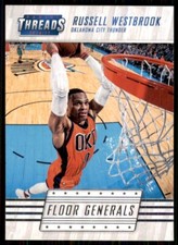 2017-18 Panini Threads Floor Generals #11 Russell Westbrook Thunder