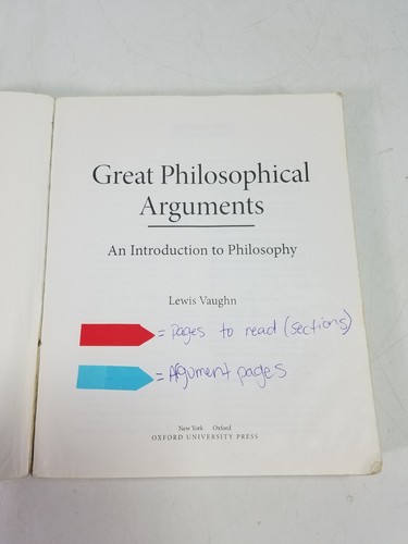 Great Philosophical Arguments: An Introduction to Philosophy (2012, SC) L Vaughn - Picture 7 of 9