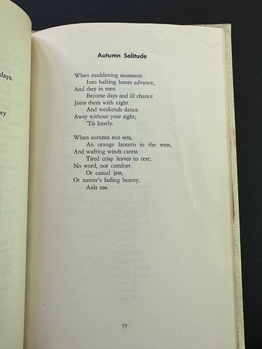 Triad Songs of Love, by Edward J. Klanit - 1958 - Signed, 1st Ed, HC Book DJ - Picture 15 of 18