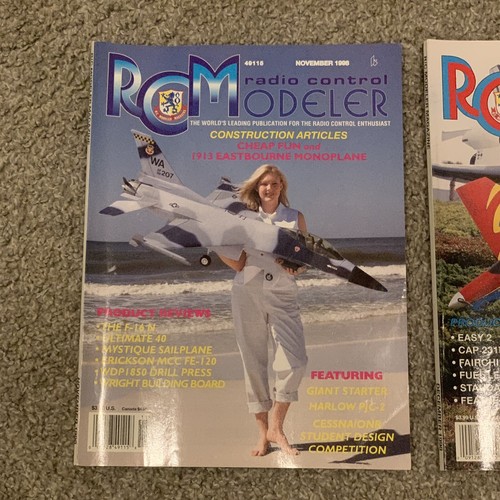 Lot of 2 RC Modeler Magazines 1998 November December - Dad's Estate - Picture 2 of 6
