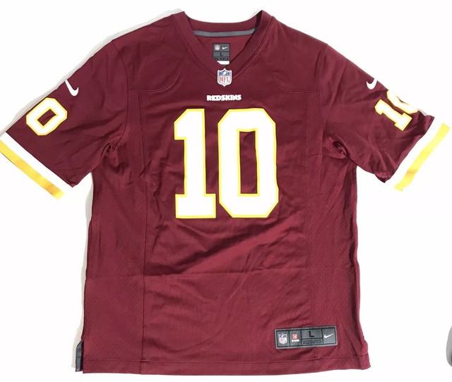 redskins on field jersey