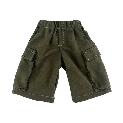 Pantalones cortos de carga masculinos escala 1/12 para accesorios corporales Action Firgure de 6"" - Imagen 6 de 16