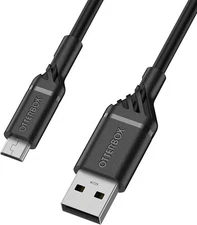OtterBox USB-A to Micro-USB Cable - Black