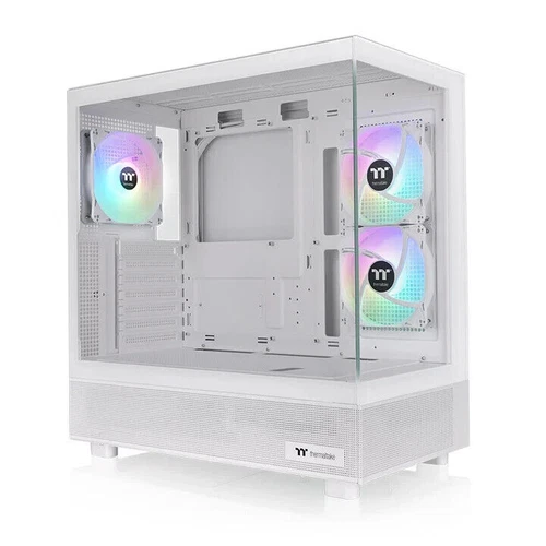 Thermaltake CA-1Y7-00M6WN-01 View 270 Plus TG ARGB Snow Mid Tower ATX Chassis