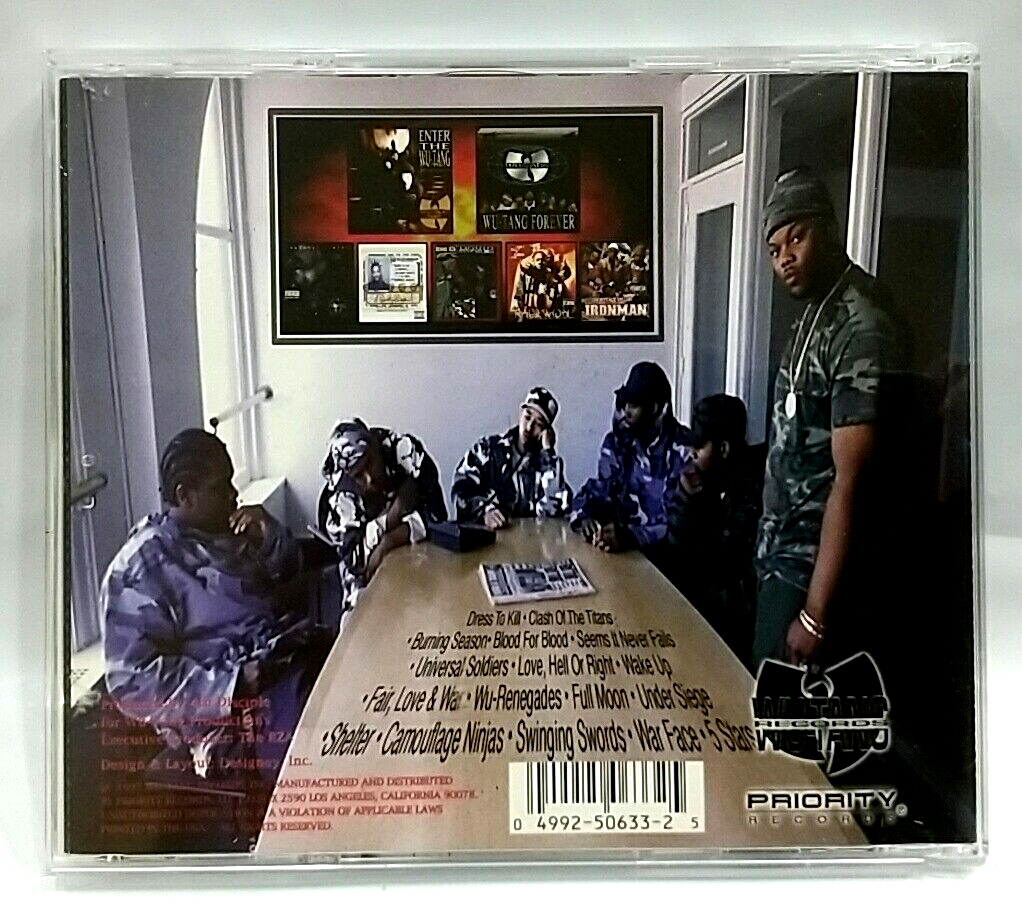 CD) Killarmy – Silent Weapons For Quiet Wars, US OG Press