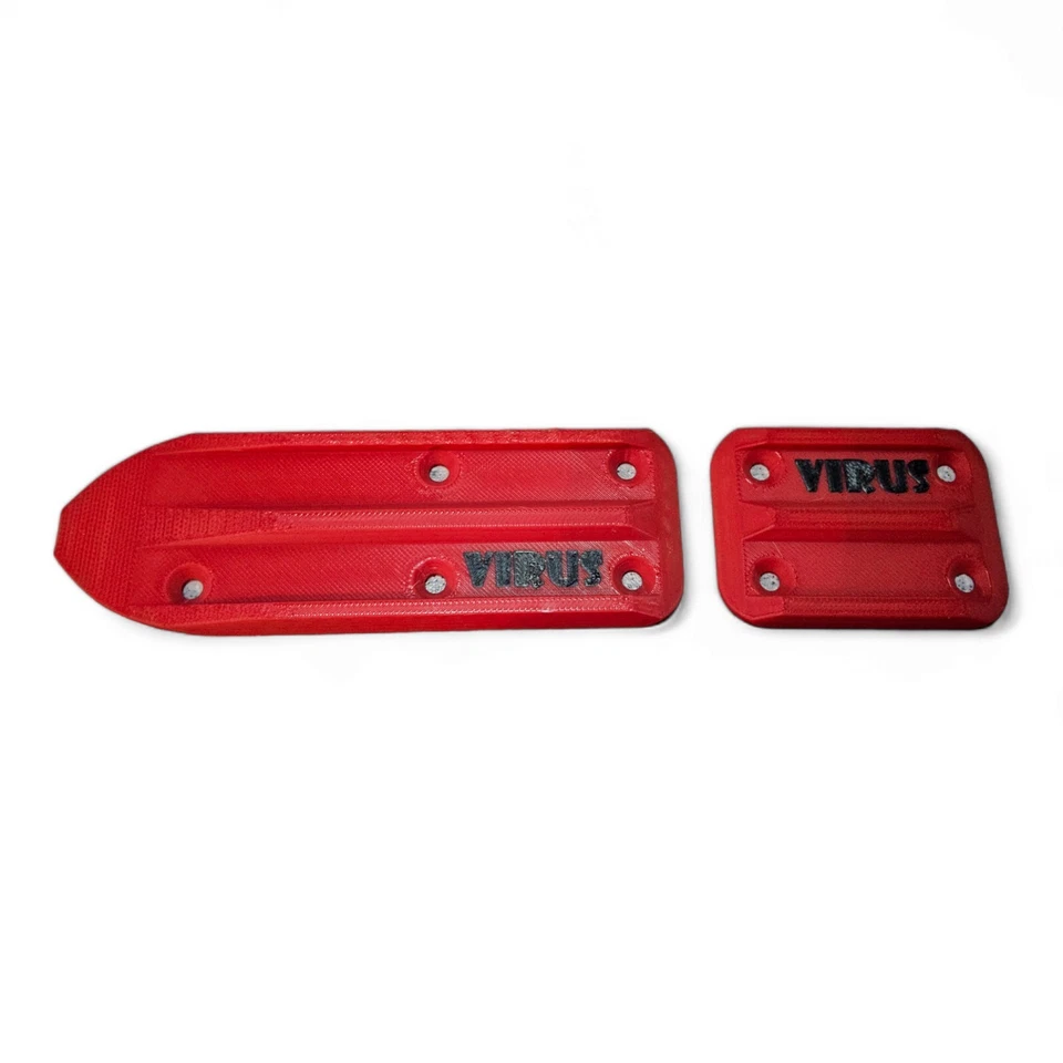Skidplates passt für Carson Virus 4.0 4.1 4.2 Buggy Truggy Rot made by 3DCS - Bild 4 von 4