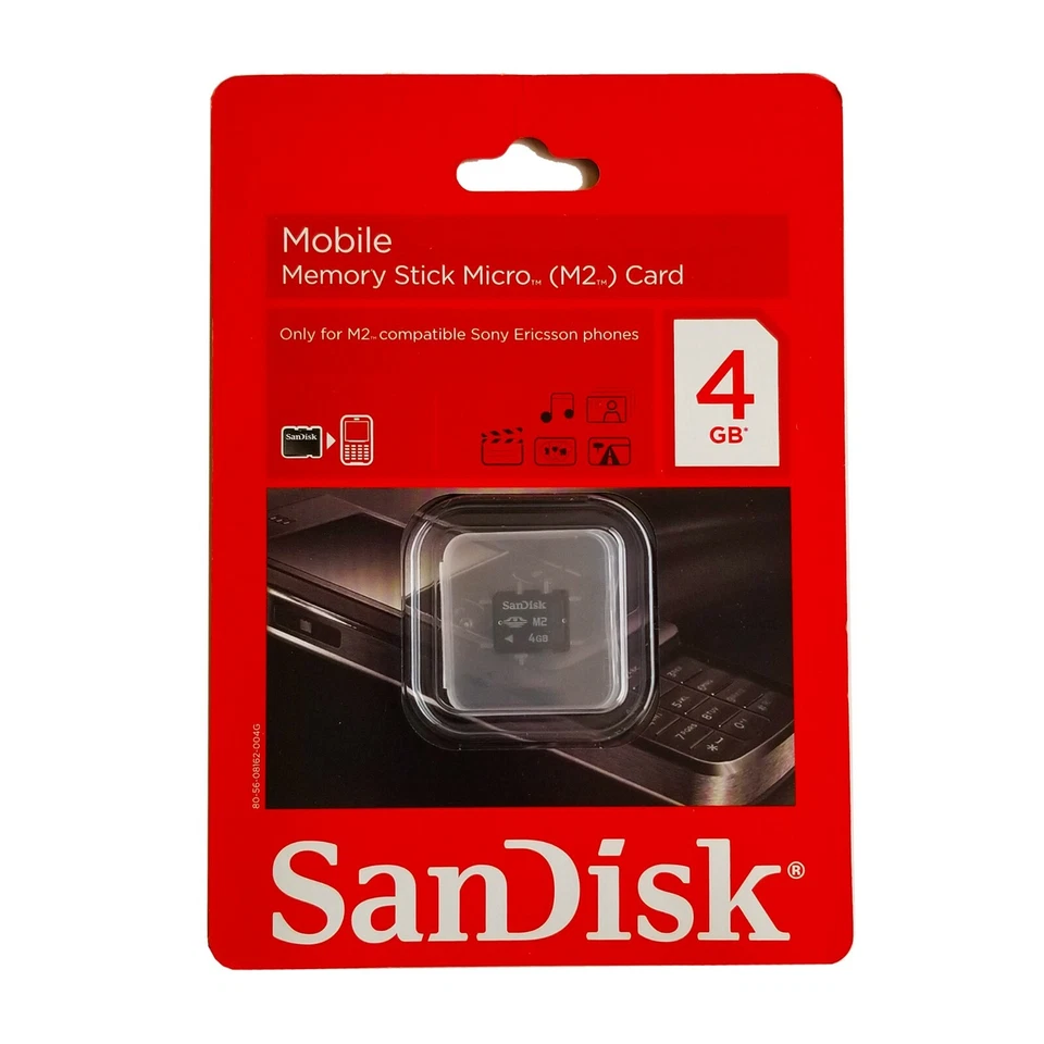M2 Memory Card 4GB NEW SanDisk Genuine Micro Stick Compatible with PSP GO - Image 4 of 4