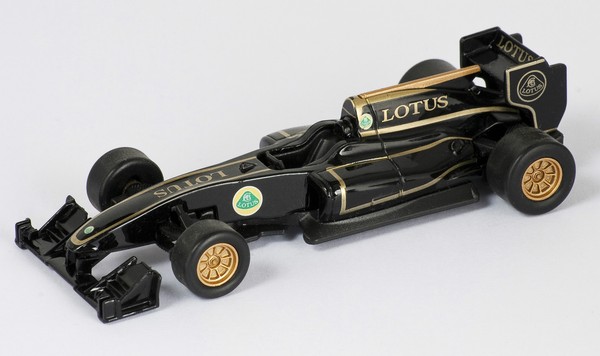 Blitz Versand Lotus T 125 Schwarz / Black Welly Modell Auto 1:34 Neu & Ovp-image