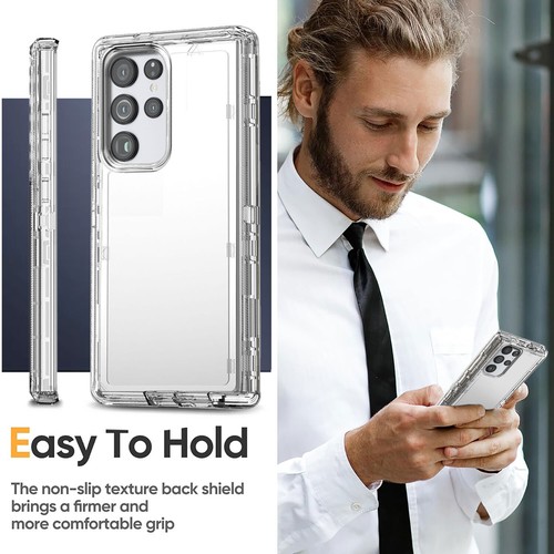 For Samsung Galaxy S22 Ultra S22+ S22 Luxury Transparent Case Clear Phone Cover - Picture 42 of 49