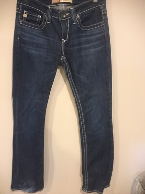 Big Star Remy Low Rise Fit Bootcut Womens Jeans Size 28L (32) EUC!!