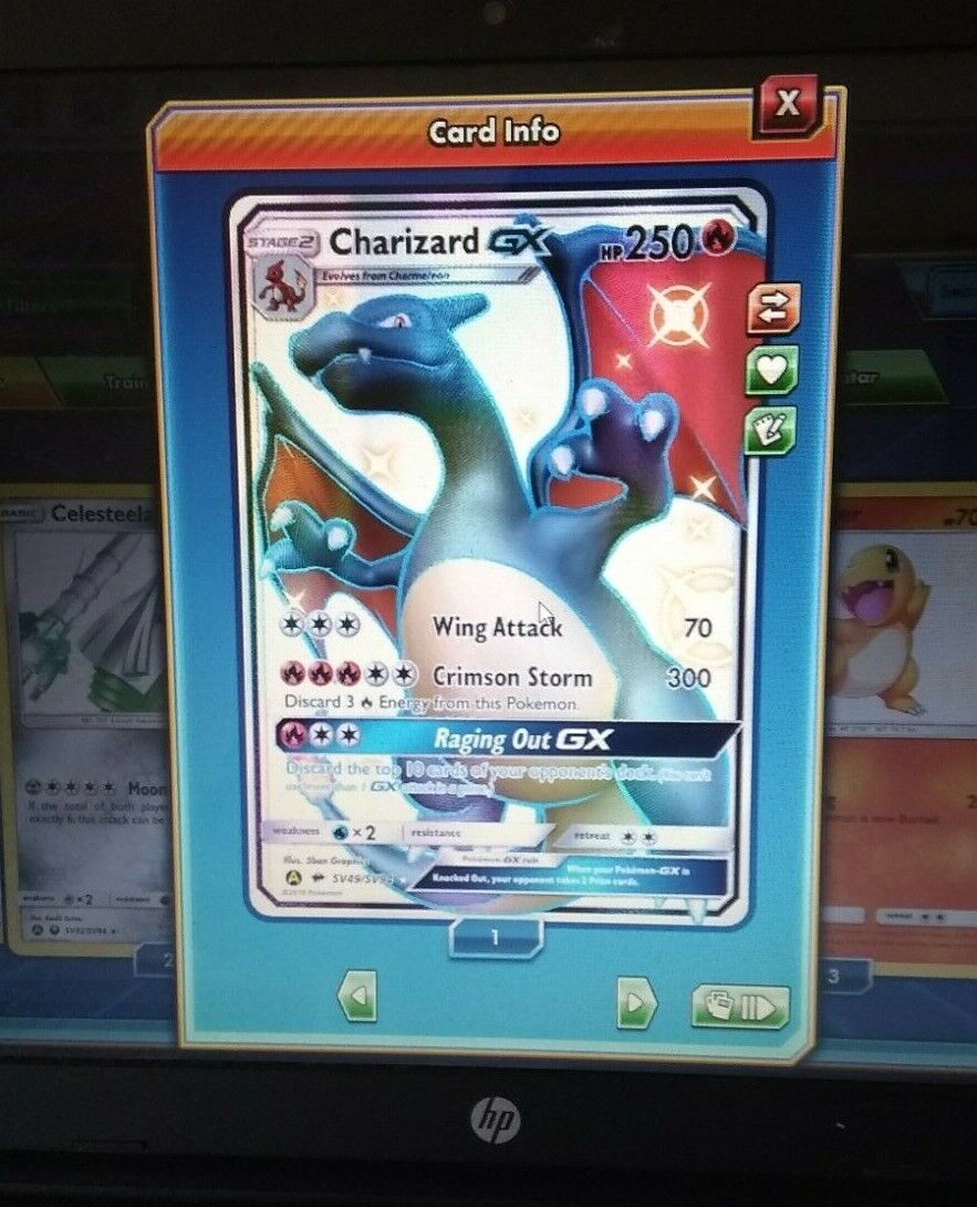 2019 Hidden Fates SV49 Shiny Charizard GX Beckett NMM 8 Free Ship & Tracked