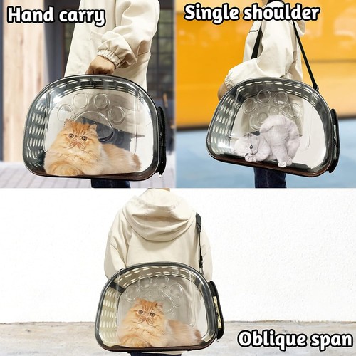 Pet Portable Carrier Backpack Space Capsule Breathable Puppy Cat Dog Travel Bag - Picture 22 of 26