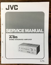 JVC A-S5 Amplifier Service Manual Original 