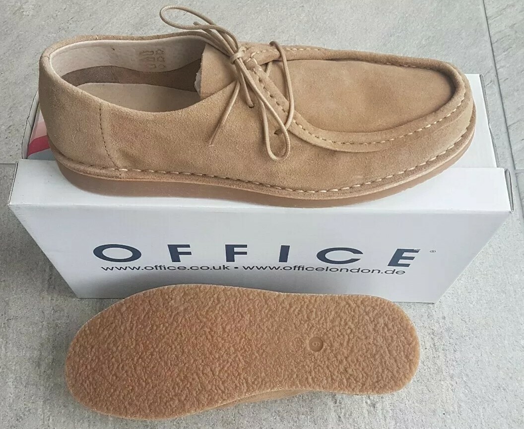 Mens New Office Wallabee Real Suede 