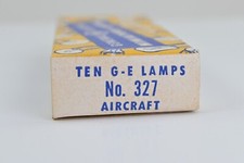 GENERAL ELECTRIC GE 327 LAMP BULB 28V 0.04A - BOX OF 10 LAMPS NOS New old stock
