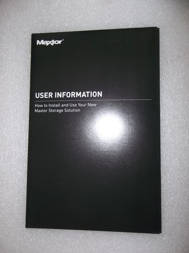 Maxtor One Touch III 300gb hard drive w/all accessories - Picture 5 of 7