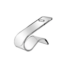 4 Pc Clear Acrylic Lucite Single Shoe Display Fixture Stand Retail Heels Holder