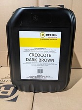 Fence  Stain - Dark Brown - Creocote  20 Litre -  Oil based