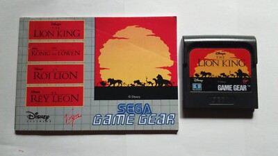 Jeu The Lion King Sur Sega Game Gear - Version Neuve Sous Blister - Japon