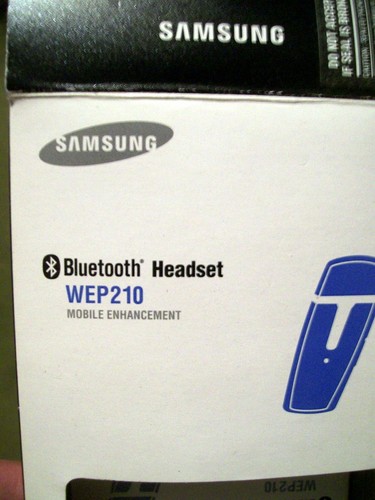 SAMSUNG BLUETOOTH HEAD SET WEP210 - Picture 2 of 6