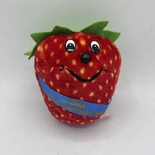 BAMA Strawberry Plush Food Advertising Stuffed Toy Vintage Animal Fair