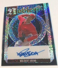 2023 Leaf Metal - Noble Walbert Urena #N-WU1 Black Wave /6 Auto Rookie