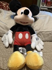 Disney Mickey Mouse Plush Medium 17'' Disney Store, New With Tags