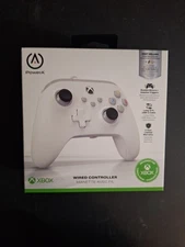 PowerA Wired Controller for Xbox One, Series X|S, & PC White Brand New Sealed 