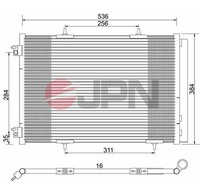 Kondensator Klimaanlage JPN 60C9124-JPN FüR Opel Crossland P17 P2QO Turbo 208 1